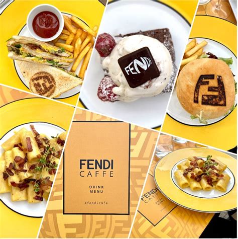 fendi caffè rinascente menù|Il caffè di Rinascente di Milano si colora grazie a Fendi.